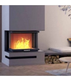 Камінна топка Hitze TRINITY TRI80X35X53