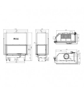 Камінна топка Hitze ALBERO AL19RG.H-D