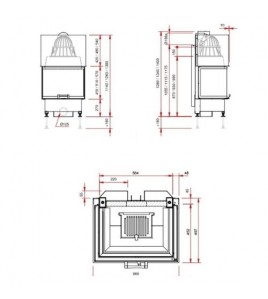 Камінна топка Schmid Ekko 6745h L/R