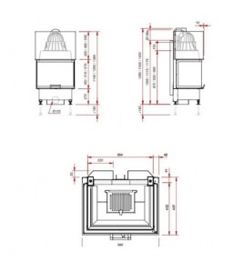 Камінна топка Schmid Ekko 6751h L/R