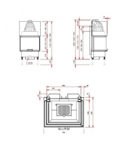 Камінна топка Schmid Ekko 6757h L/R