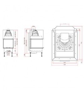 Камінна топка Schmid Ekko U 6745h