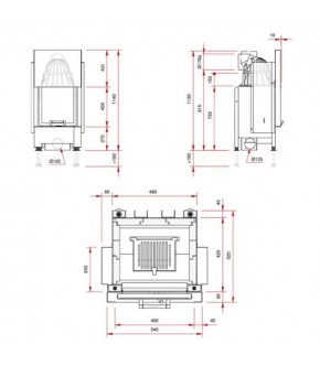 Камінна топка Schmid Lina 4545h
