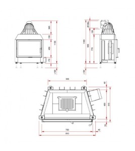 Камінна топка Schmid Lina 7345