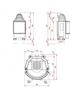 Камінна топка Schmid Ronda 5545