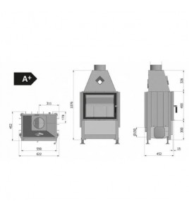 Камінна топка Hajduk Smart XLT
