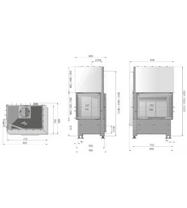Камінна топка Hajduk Volcano 2Lh