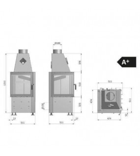Камінна топка Hajduk Smart 2LT