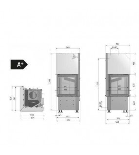 Камінна топка Hajduk Smart 2LTh