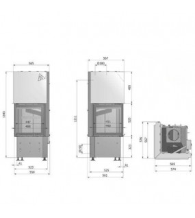 Камінна топка Hajduk Smart 2PTh