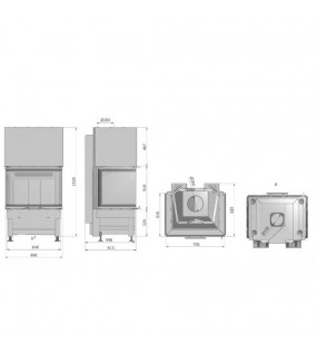 Камінна топка Hajduk Volcano 3PLh