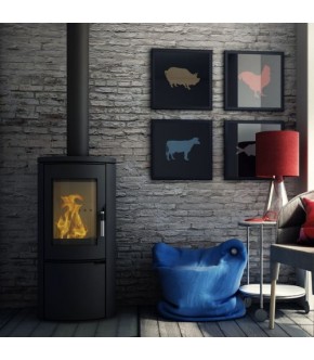 Піч-камін Kratki KOZA AB